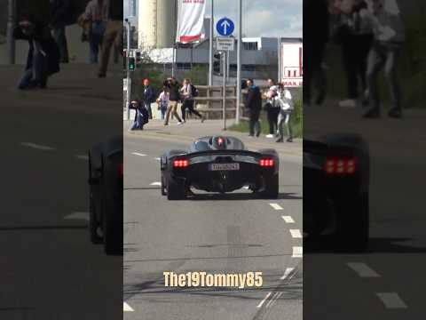 Aston Martin Valkyrie Acceleration! LOUD V12 Sound #sound #shorts #v12sound #loud