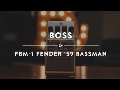 Boss FBM-1 Fender '59 Bassman 2007 - Present - Tan image 8