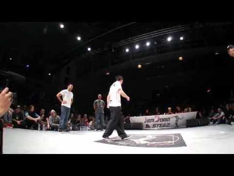 Just Debout GER 2012 Popping Finale - Bruce Gator vs Mofak