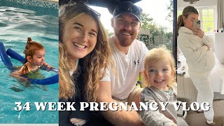 34 WEEK PREGNANCY VLOG| GROWTH SCAN | PLANNING A HOMEBIRTH?