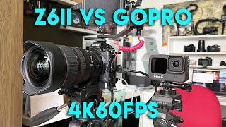 Nikon Z6II vs GoPro Hero 9: 4K60Fps - Which looks better?