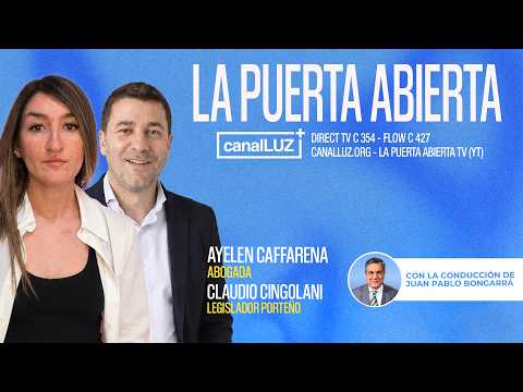 ENTREVISTA A AYELEN CAFFARENA Y CLAUDIO CINGOLANI | LA PUERTA ABIERTA TV