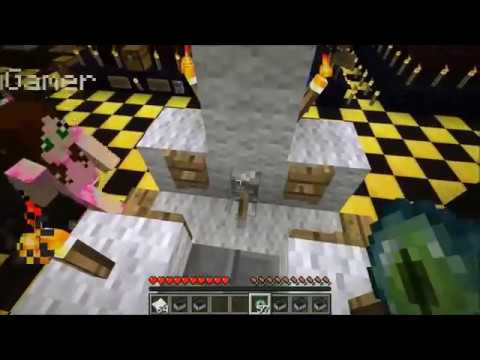    popularmmos pat and jen, Minecraft  Notch Land CREEPER ARCADE MINI GAMES
