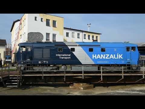 Lokomotiva 749.263-0 na točně muzea ČD v Olomouci dne 1.10.2016