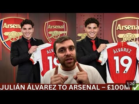 ARSENAL BREAK THE BANK: JULIÁN ÁLVAREZ JOINS IN £96M DEADLINE-DAY BOMBSHELL 🔴💥
