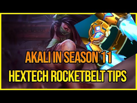 Master Rocketbelt Uses on Akali ! Season 11 Guide