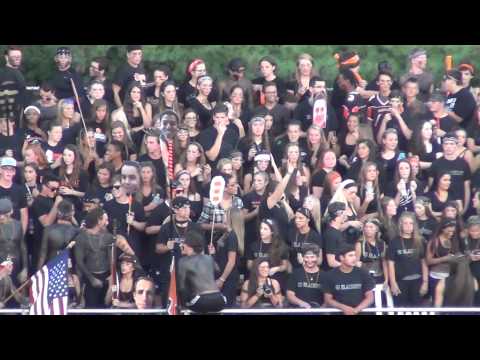 Barnegat Blackout Section at Central Regional 9/18/2015