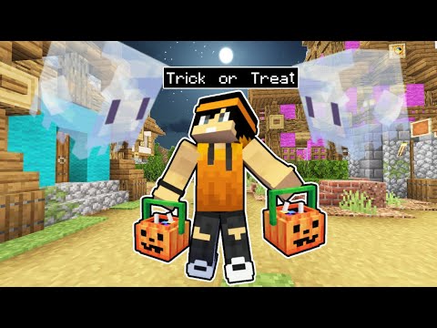 Mind-Blowing Minecraft Trick or Treat Game!