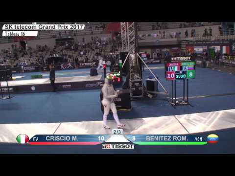 FE F S Individual Soul KOR Grand Prix 2017 T16 01 red BENITEZ VEN vs CRISCIO ITA