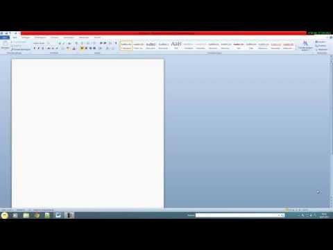 Word 2010 - Blatt ins Querformat drehen [HD]