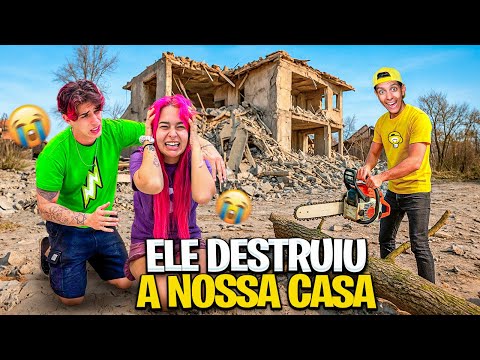 LEOZINHO DESTROYED OUR HOUSE *we were sabotaged