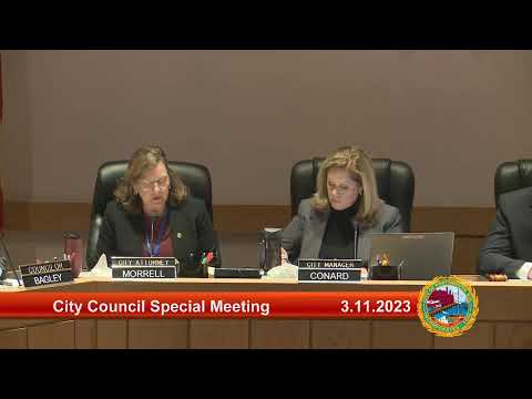 3.11.2023 City Council Special Meeting