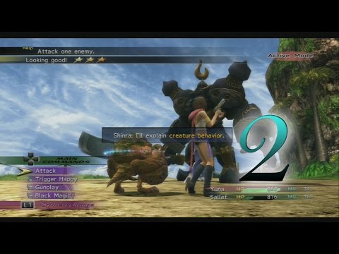 Let's Play Final Fantasy X-2 HD Remaster - Part 2- Tutorial from HELL