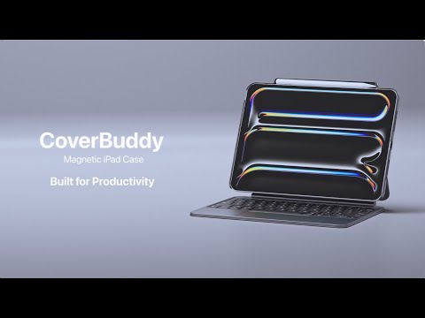 CoverBuddy Magnetic iPad Case for 2024 iPad Pro & 2025 iPad Air | MAGEASY