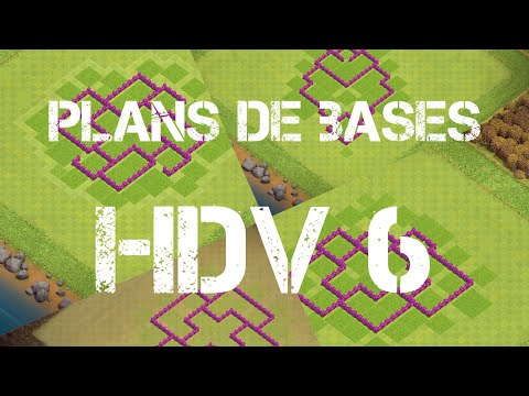 Mes 4 plans de BASES favorites en HDV 6: Hybride/Ressources/GDC
