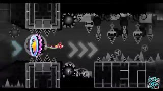 Geometry Dash - MadHouse by GREEN (Demon) Complete + 3 Coins (Live)