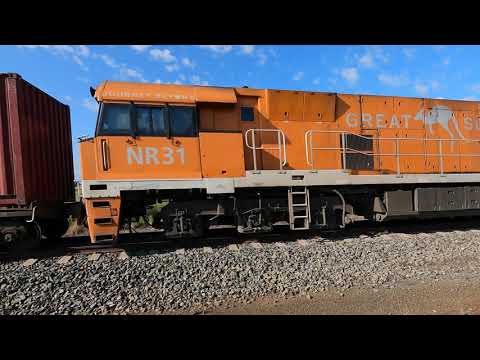 NR11 & NR31 at Nelungaloo NSW.  Tue 28th Sep 2021