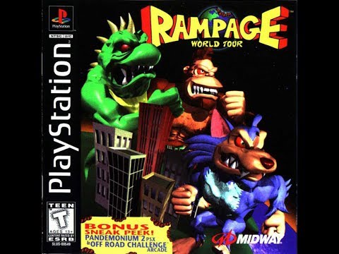 Rampage World Tour (PS1) Longplay [243]