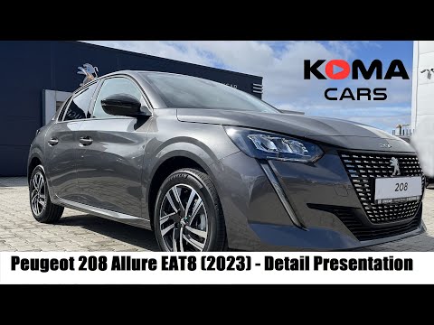 Peugeot 208 Allure (2023) - Ausführliches Video-Handbuch, Review (Maße, Kofferraum, Interieur...)
