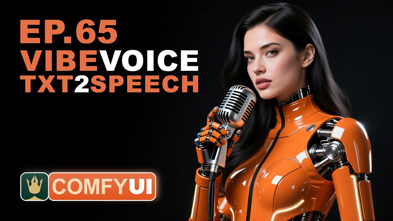 Ep65 - VibeVoice Free Text to Speech Workflow