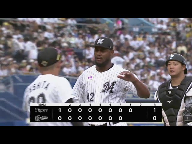 【8回表】圧倒的な安定感!! マリーンズ・メルセデス 8回123球1失点の力投を見せる!!  2024年6月2日 千葉ロッテマリーンズ 対 阪神タイガース
