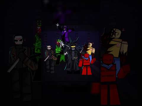 ALL KILLER ROUND 🔥 FT: MLG Chance (og idea by me)#forsaken#edit#roblox#animation#tween#tweening#art