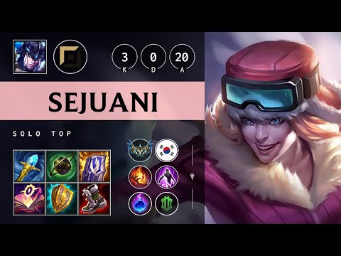 Sejuani Top vs Renekton - KR Challenger Patch 25.04
