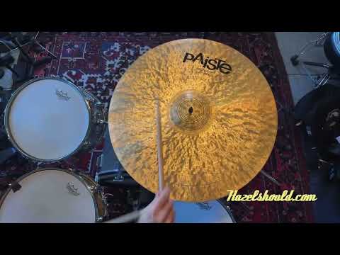 Goldilocks Paiste TRADITIONAL PROTOTYPE 22” LIGHT COMPLEX Ride Crash High Profile 2494 g Unique image 6