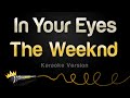 The Weeknd In Your Eyes Karaoke Versio