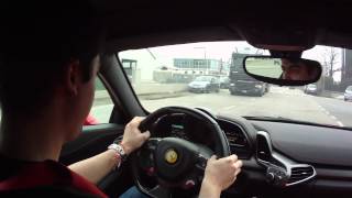 preview picture of video 'TestDrive Ferrari 458 Italia, Maranello, Italy'