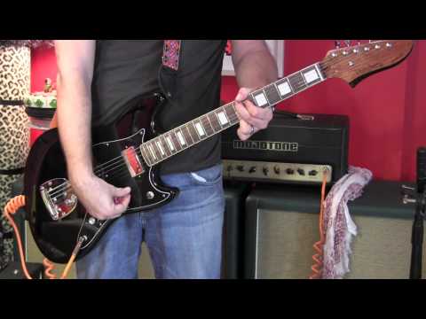 PureSalem Guitars REVERBERATION demo with clean and crunch tones