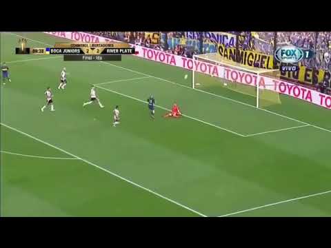 Increible atajada de Franco Armani a Darío Benedetto (Boca Juniors VS River Plate, la Final Ida)