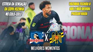 ESTREIA DA SENSAÇÃO DA COPA VOZINHA NO COLO COLO ! CRAQUE DE CABO VERDE FECHOU O GOL EM SUA ESTREIA