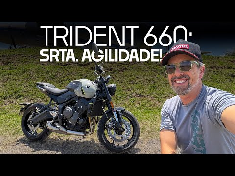 A moto MAIS ÁGIL do Brasil? Nova Triumph Trident 660 se TRANSFORMA com 95 cv!