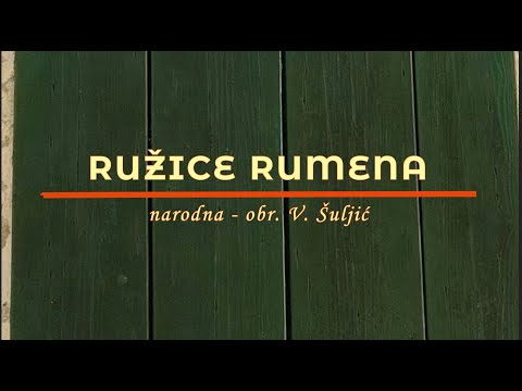 Ženska klapa KAPRIC - Zadar / Ružice rumena - narodna obr. V. Šuljić