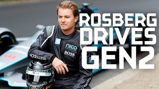 Nico Rosberg Drives Formula E&#39;s Gen2 Car In Berlin - ABB FIA Formula E Championship