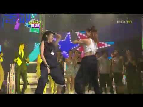 [AS] Park Kahi and Uee freestyle dance