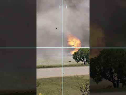 Russian Convoy Reduced to Debris by Ukrainian Missile Strike - Arma 3