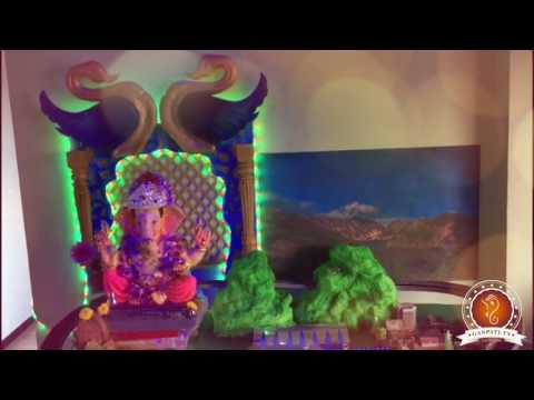 Rohan Sahare Home Ganpati Decoration Video