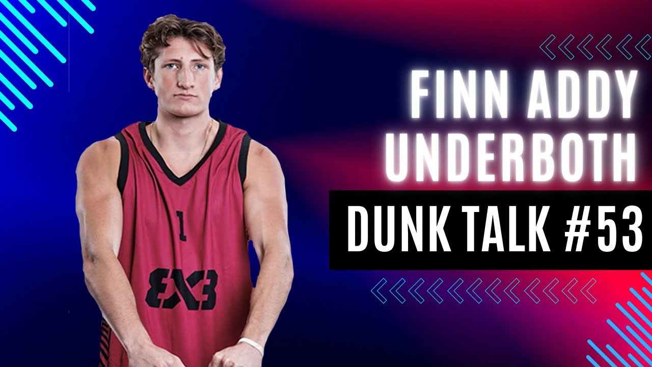 Finn Addy's first under-both dunk off one foot
