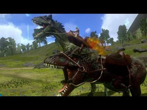 alosaurus tame+ amazing ark mobile
