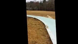 preview picture of video 'Waterslide at Camp Butter and Egg, Troy, AL'