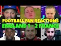 ENGLAND FANS REACTION TO ENGLAND 1-2 FRANCE | FANS CHANNEL