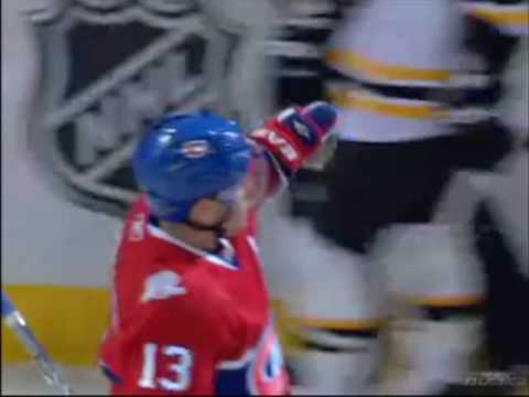 Michael Cammalleri Amazing Hat Trick VS Bruins - Dec. 4th 2009