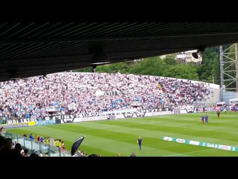 Spezia Trapani play off Serie B Italia coreografia