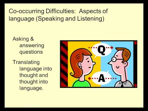 Screenshot of video: Dyslexia - Co-occurring conditions - webinar very useful for CPD