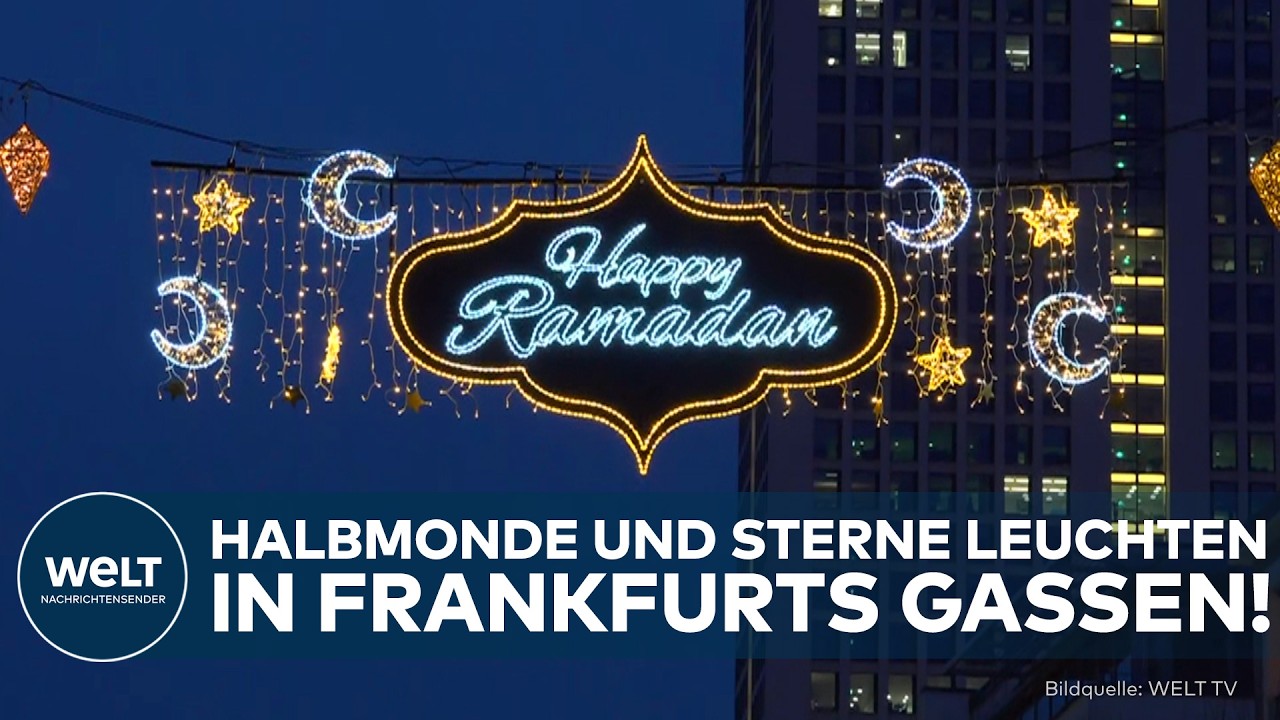 LICHTER ZUM RAMADAN: Frankfurt will Solidarität zeigen – Kritiker sehen falsches Signal