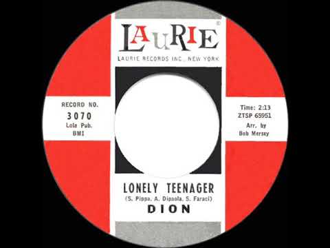 1960 HITS ARCHIVE: Lonely Teenager - Dion