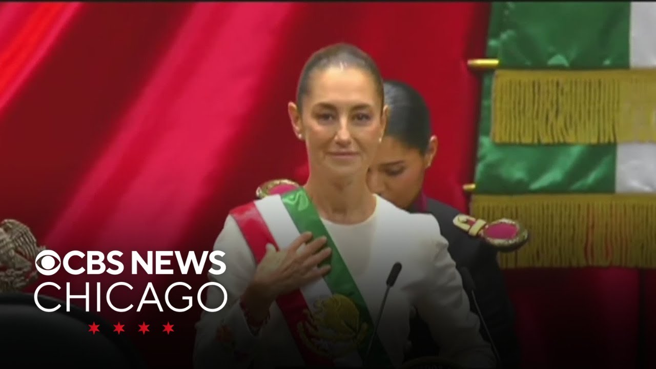 Claudia Scheinbaum sworn in as first woman president of Mexico
