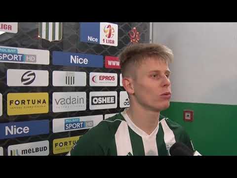 Mateusz Marzec po meczu Olimpia Grudziądz - Siarka Tarnobrzeg